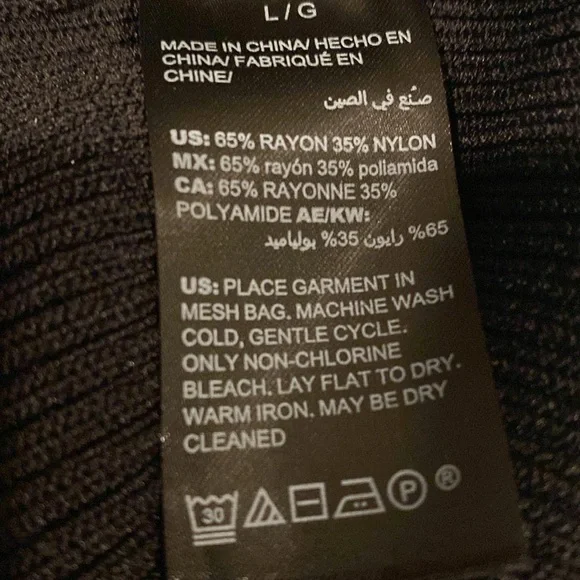 White House Black Market Black Sheath Midi Dress with Mock Neck for Cocktail - Picture 7 of 7